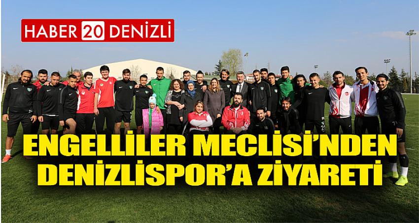 Engelliler Meclisi’nden Denizlispor’a ziyareti