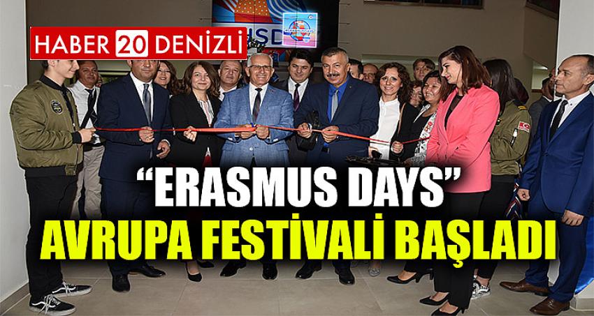 “Erasmus Days” Avrupa Festivali Başladı