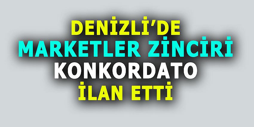 MARKETLER ZİNCİRİ KONKORDATO İLAN ETTİ