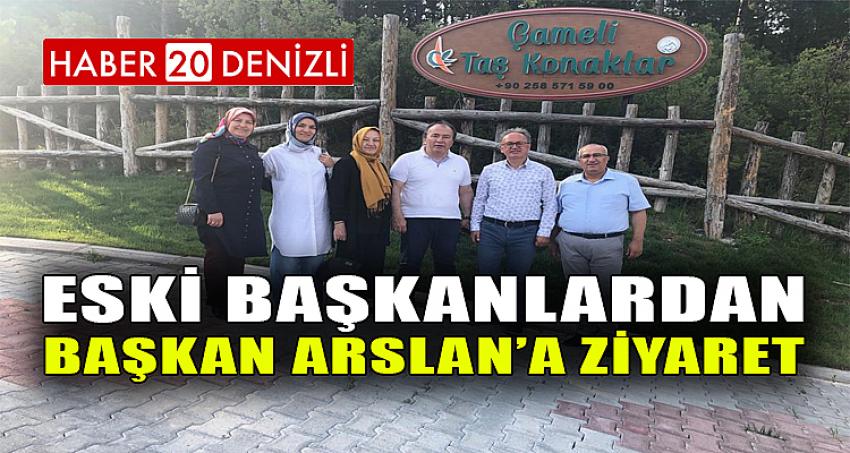 ESKİ BAŞKANLARDAN BAŞKAN ARSLAN’A ZİYARET