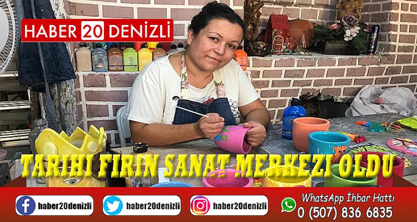 Tarihi fırın sanat merkezi oldu