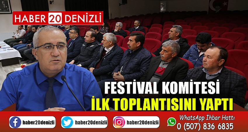 Festival Komitesi İlk Toplantısını Yaptı