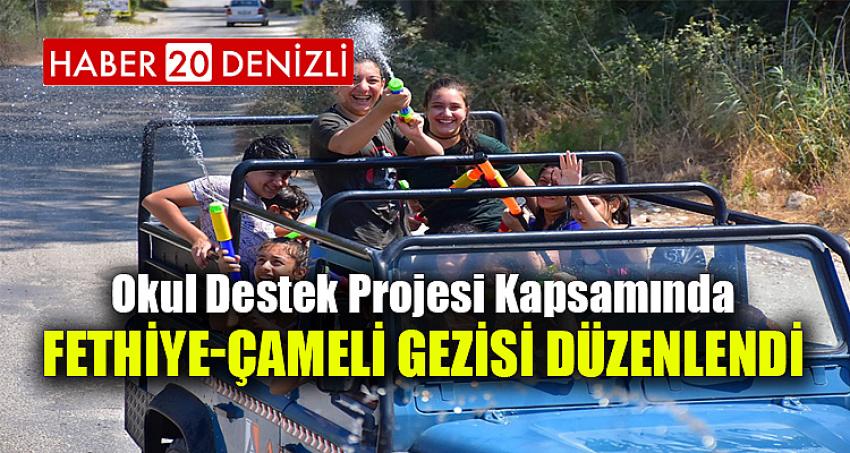 Okul Destek Projesi Kapsamında Fethiye-Çameli Gezisi Düzenlendi