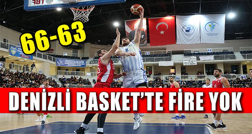 DENİZLİ BASKET’TE FİRE YOK