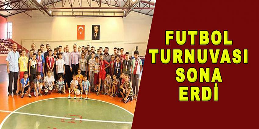 FUTBOL TURNUVASI SONA ERDİ