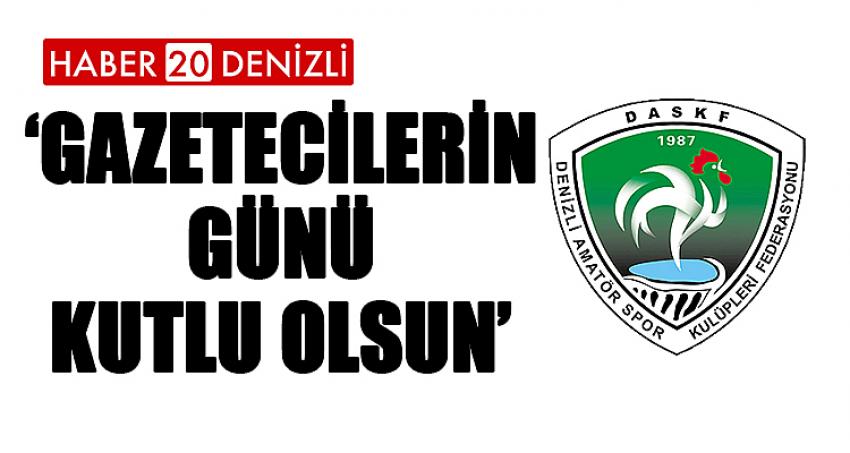 Gazetecilerin günü kutlu olsun