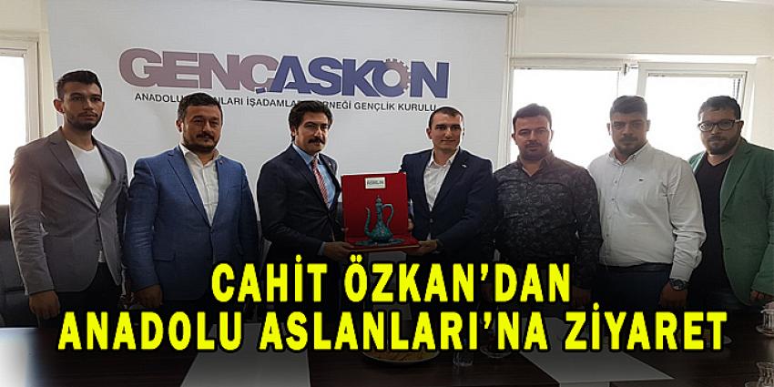 CAHİT ÖZKAN'DAN ANADOLU ASLANLARINA ZİYARET
