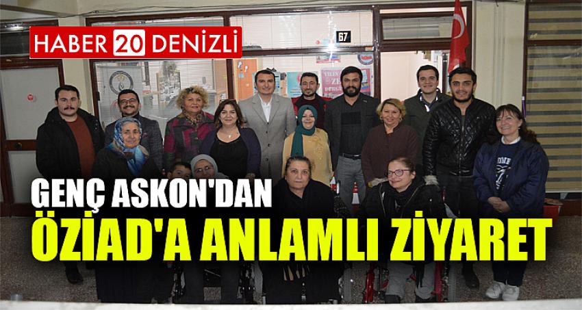 Genç ASKON'dan, ÖZİAD'a Anlamlı Ziyaret