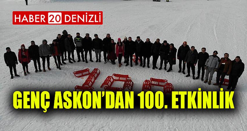 GENÇ ASKON’DAN 100. ETKİNLİK