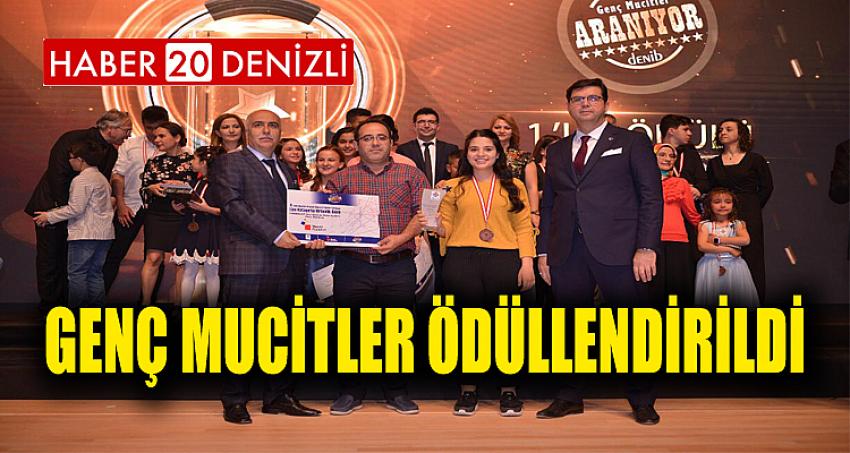 GENÇ MUCİTLER ÖDÜLLENDİRİLDİ