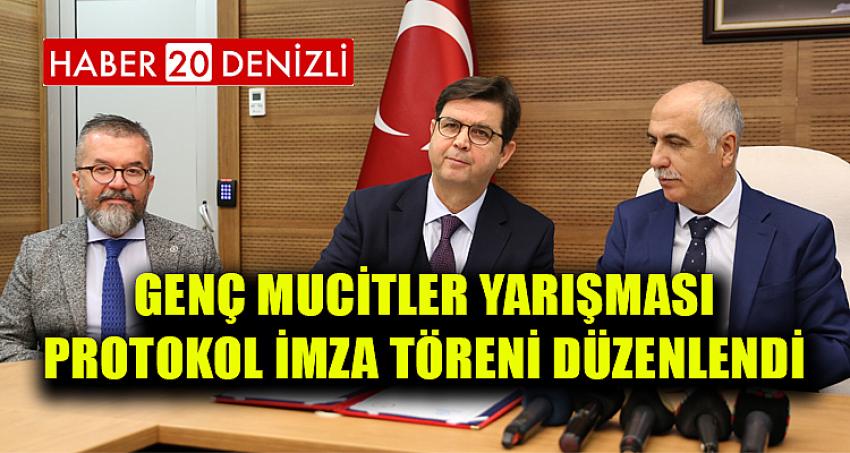 GENÇ MUCİTLER YARIŞMASI PROTOKOL İMZA TÖRENİ DÜZENLENDİ