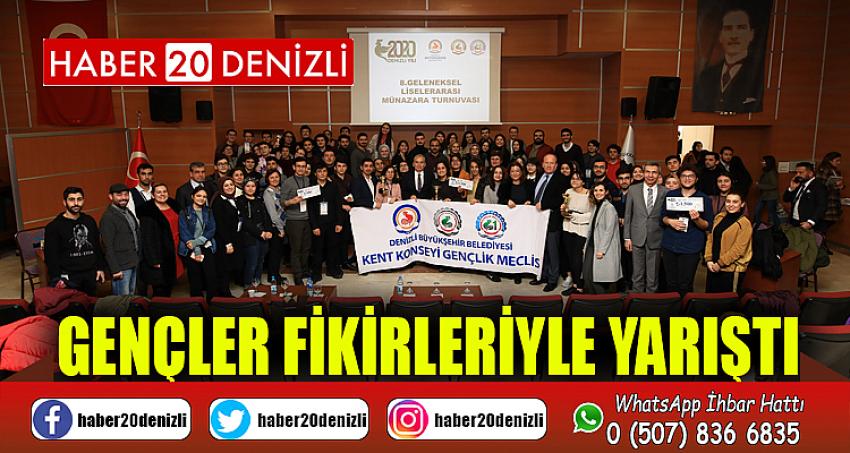 Gençler fikirleriyle yarıştı