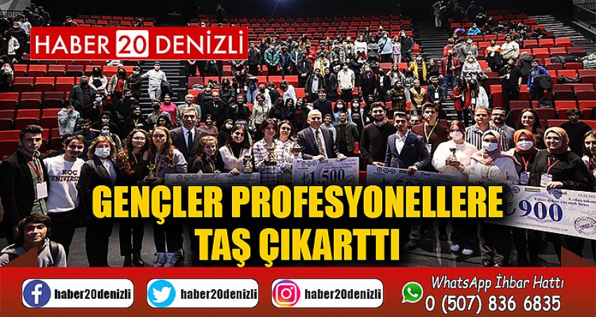 Gençler profesyonellere taş çıkarttı