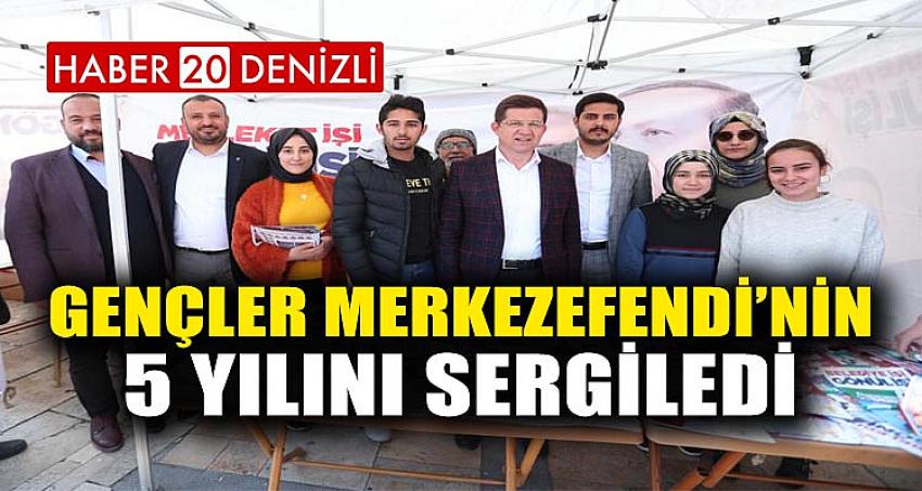 GENÇLER MERKEZEFENDİ’NİN 5 YILINI SERGİLEDİ