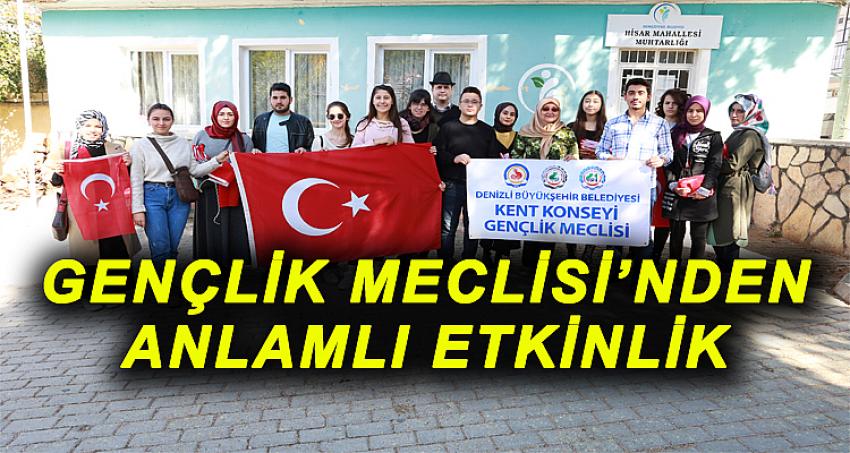 GENÇLİK MECLİSİ'NDEN ANLAMLI ETKİNLİK