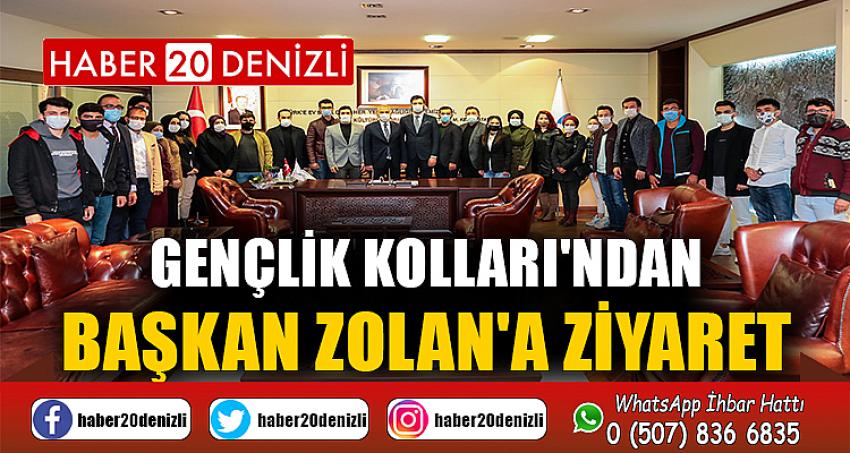 Gençlik Kolları'ndan Başkan Zolan'a ziyaret