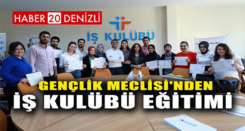 Gençlik Meclisi'nden İş Kulübü Eğitimi