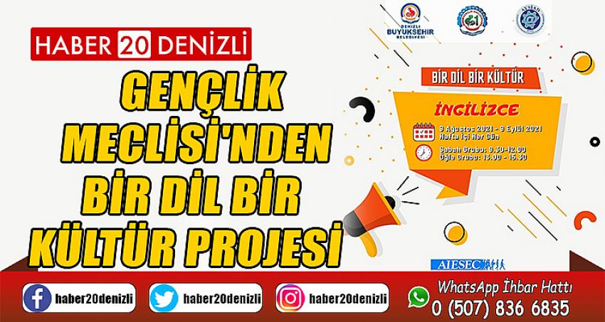 Gençlik Meclisi'nden Bir Dil Bir Kültür Projesi