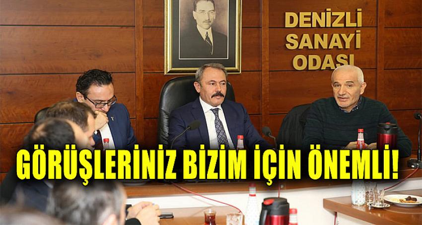 GÖRÜŞLERİNİZ BİZİM İÇİN ÖNEMLİ!