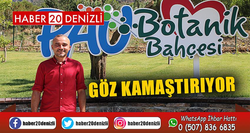 850 türü barındıran PAÜ Botanik Bahçesi göz kamaştırıyor