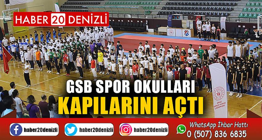 GSB Spor Okulları kapılarını açtı