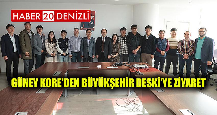 Güney Kore'den Büyükşehir DESKİ’ye ziyaret