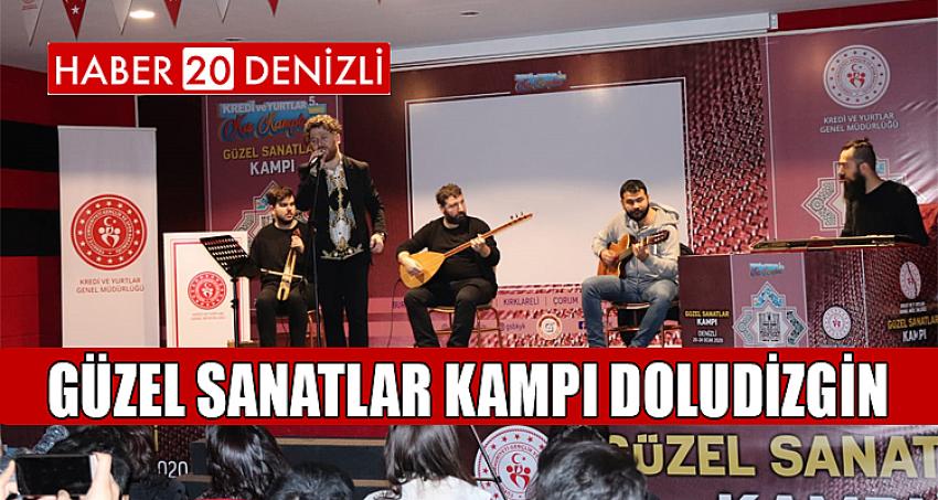 GÜZEL SANATLAR KAMPI DOLUDİZGİN