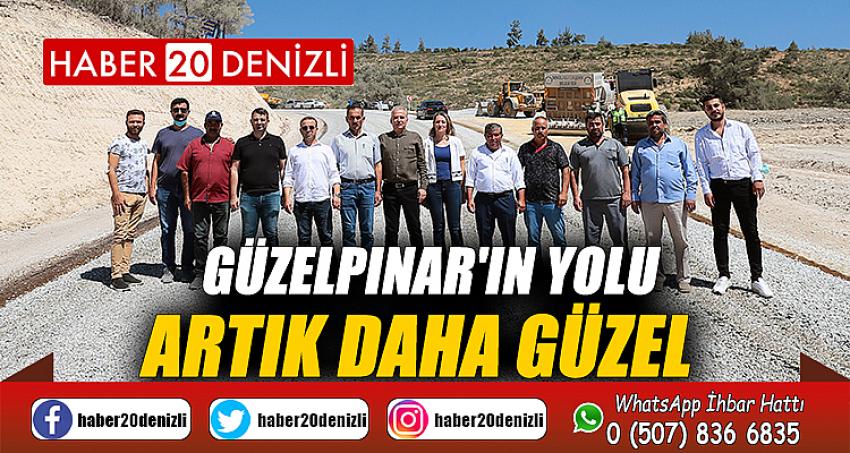 Güzelpınar'ın yolu artık daha güzel