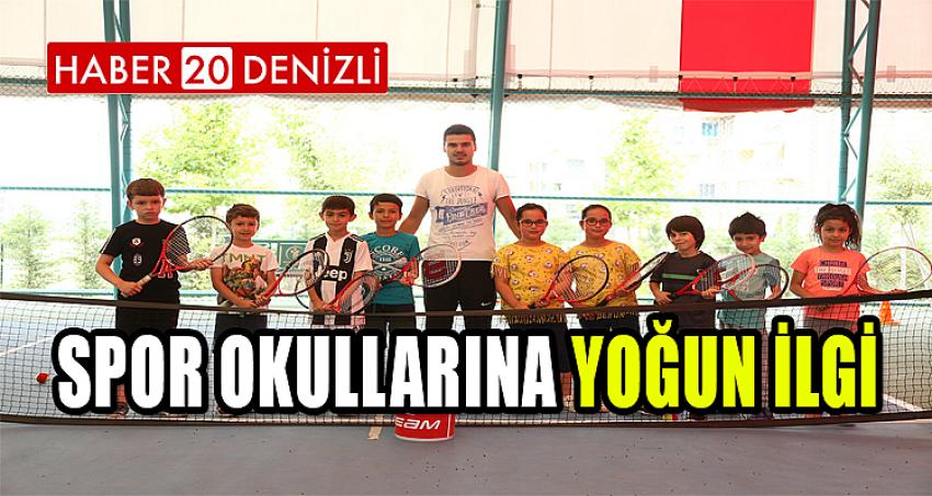 Yaz Spor Okullarına Yoğun İlgi