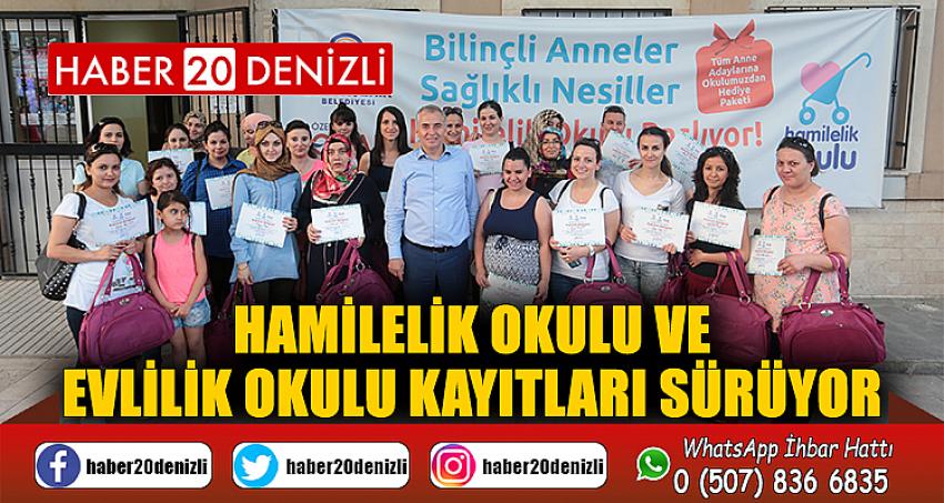 Hamilelik Okulu ve Evlilik Okulu kayıtları sürüyor