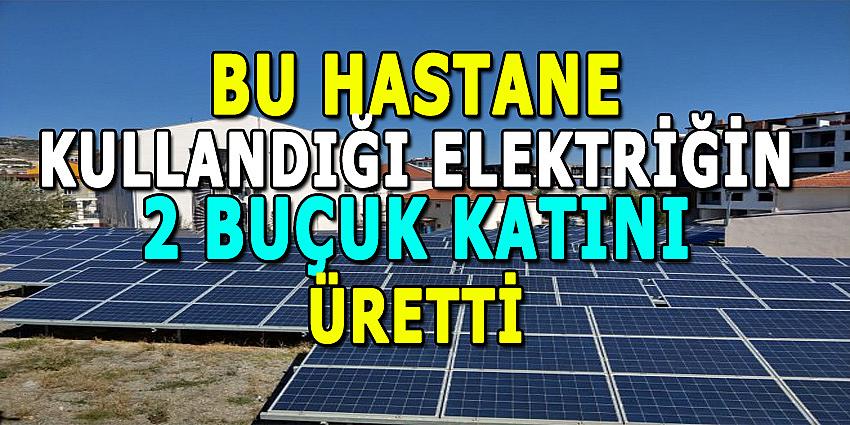 KULLANDIĞI ELEKTRİĞİN 2 BUÇUK KATINI ÜRETTİ