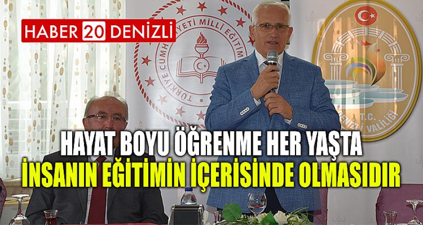 Hayat Boyu Öğrenme Her Yaşta İnsanın Eğitimin İçerisinde Olmasıdır