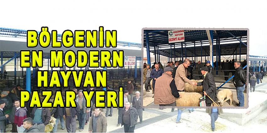 BÖLGENİN EN MODERN HAYVAN PAZAR YERİ