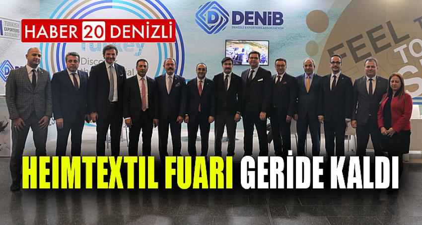 HEIMTEXTIL FUARI GERİDE KALDI