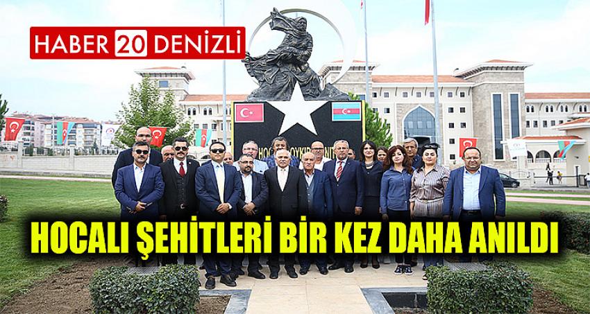 Hocalı Şehitleri bir kez daha anıldı