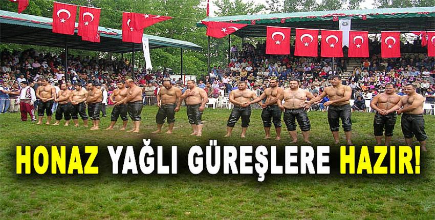 Honaz Yağlı Güreşlere Hazır