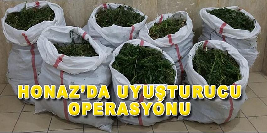 HONAZ’ DA UYUŞTURUCU OPERASYONU