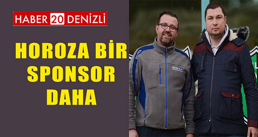 HOROZA BİR SPONSOR DAHA...