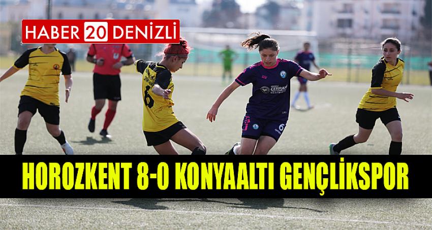 Horozkent 8-0 Konyaaltı Gençlikspor