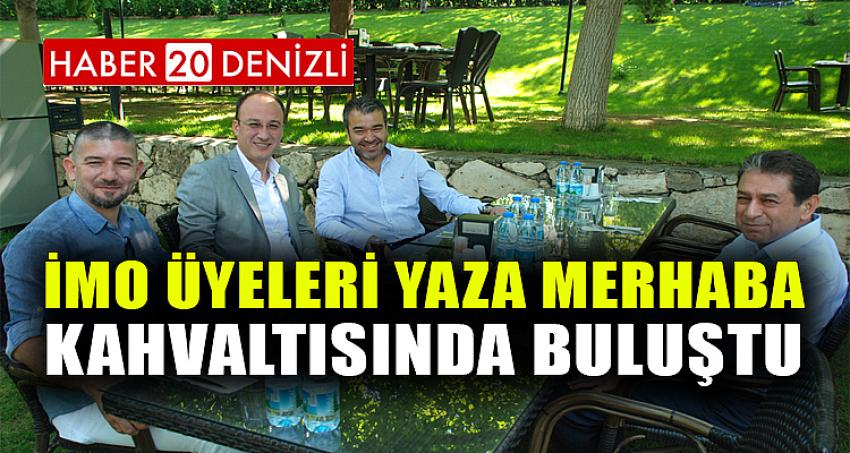 İMO Üyeleri Yaza Merhaba Kahvaltısında Buluştu