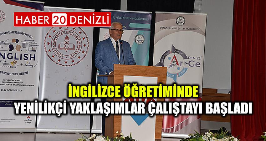 İngilizce Öğretiminde Yenilikçi Yaklaşımlar Çalıştayı Başladı