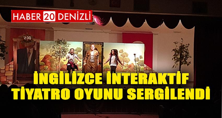 İngilizce İnteraktif Tiyatro Oyunu Sergilendi