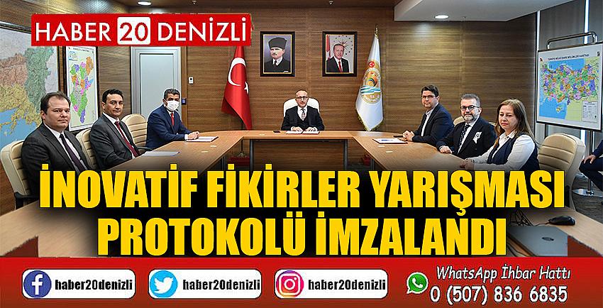 İnovatif Fikirler Yarışması protokolü imzalandı