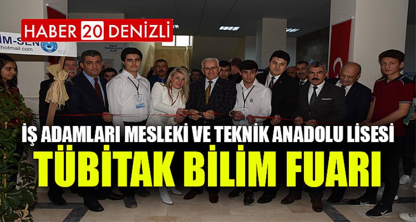 İş adamları Mesleki ve Teknik Anadolu Lisesi TÜBİTAK Bilim Fuarı