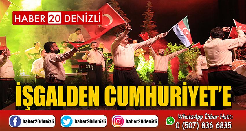 PAMUKKALE BELEDİYESİ’NDEN 29 EKİM’E ÖZEL GÖSTERİ