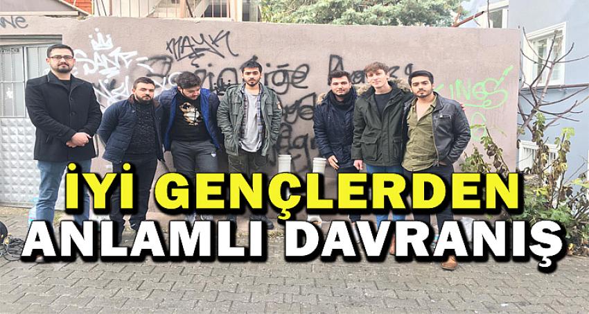 İYİ GENÇLERDEN ANLAMLI DAVRANIŞ