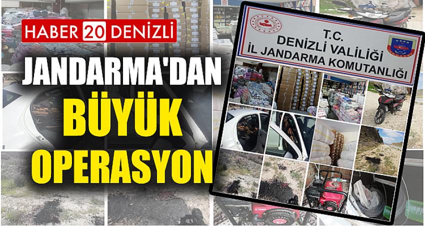 JANDARMA'DAN BÜYÜK OPERASYON