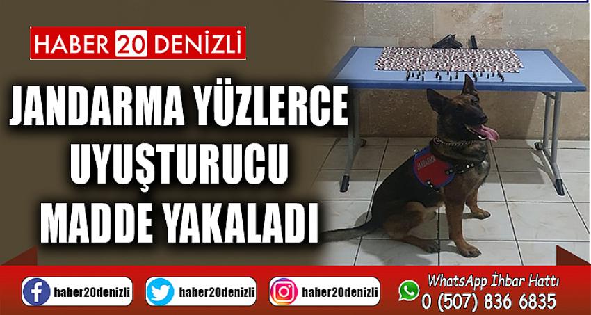 Jandarma yüzlerce uyuşturucu madde yakaladı
