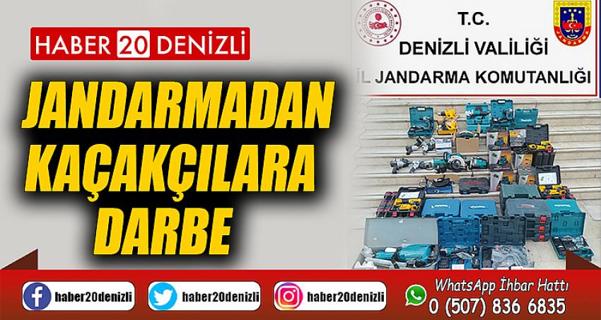 Jandarmadan kaçakçılara darbe