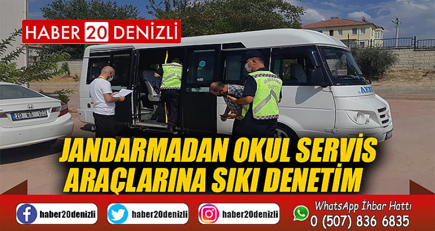 Jandarmadan okul servis araçlarına sıkı denetim